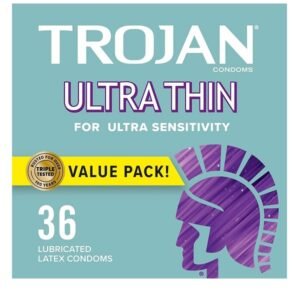 Trojan-Condom-Sensitivity-Ultra-Thin-Lubricated-36-Count